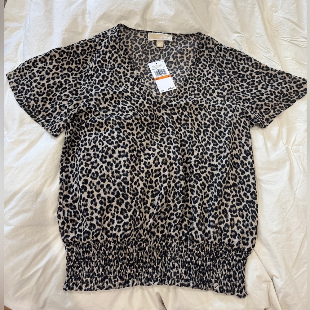 Michael Kors short sleeve shirt (S) NWT